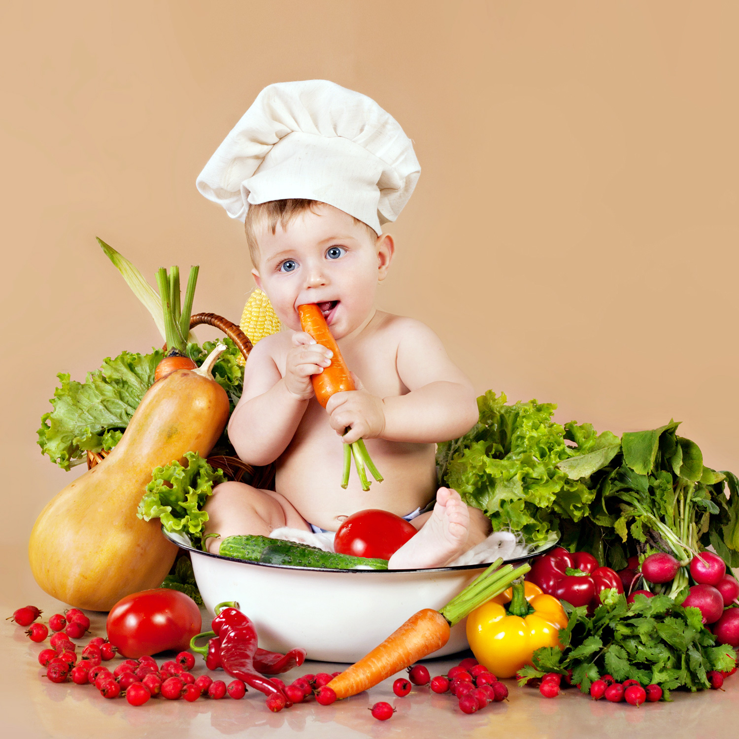 50 best ideas for coloring | Baby Vegetables To Try First